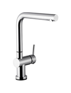 Libby Juego Monocomando para Mesada de Cocina con Pico Móvil y Accionamiento Táctil Cromo – FV 0411.04/39-CR